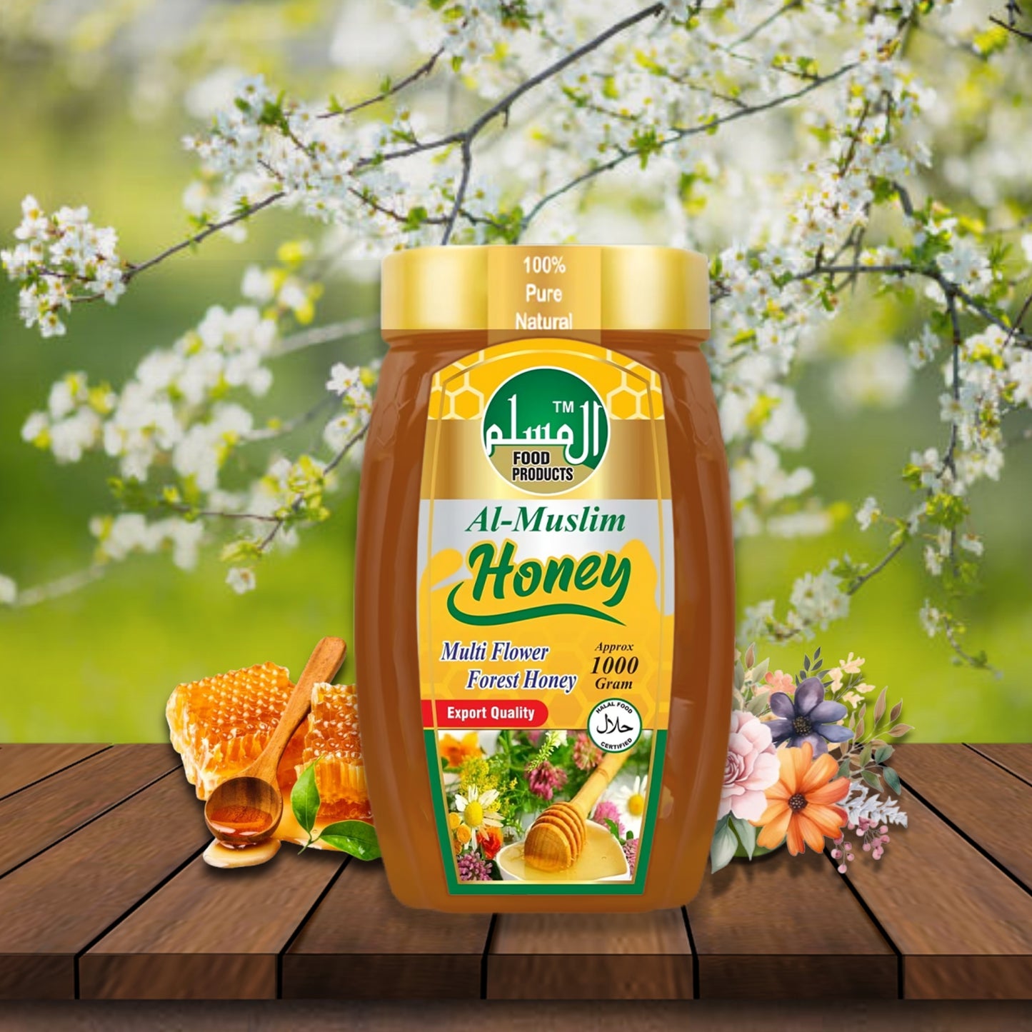 Forest Multi-Flower Honey – Pure, Natural & Raw Bee Honey
