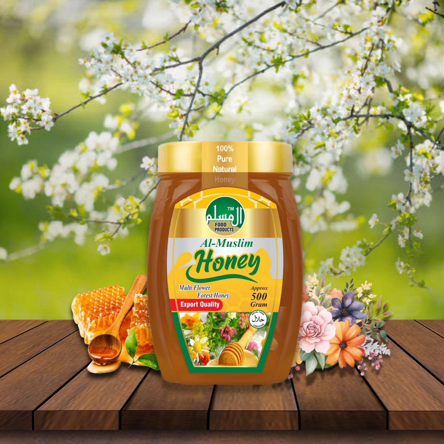 Forest Multi-Flower Honey – Pure, Natural & Raw Bee Honey