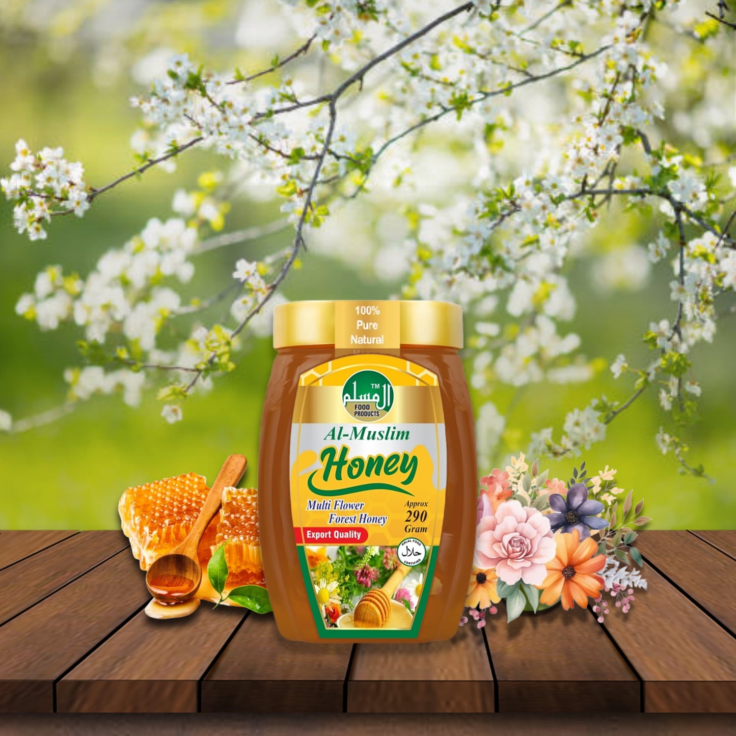 Forest Multi-Flower Honey – Pure, Natural & Raw Bee Honey